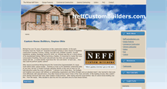 Desktop Screenshot of neffcustombuilders.com